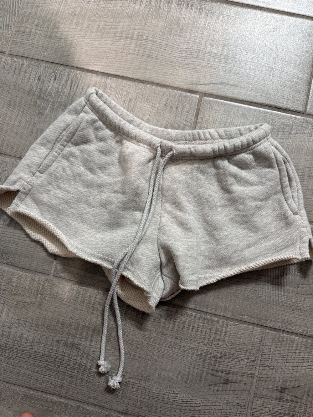 American Eagle rollover sweat shorts